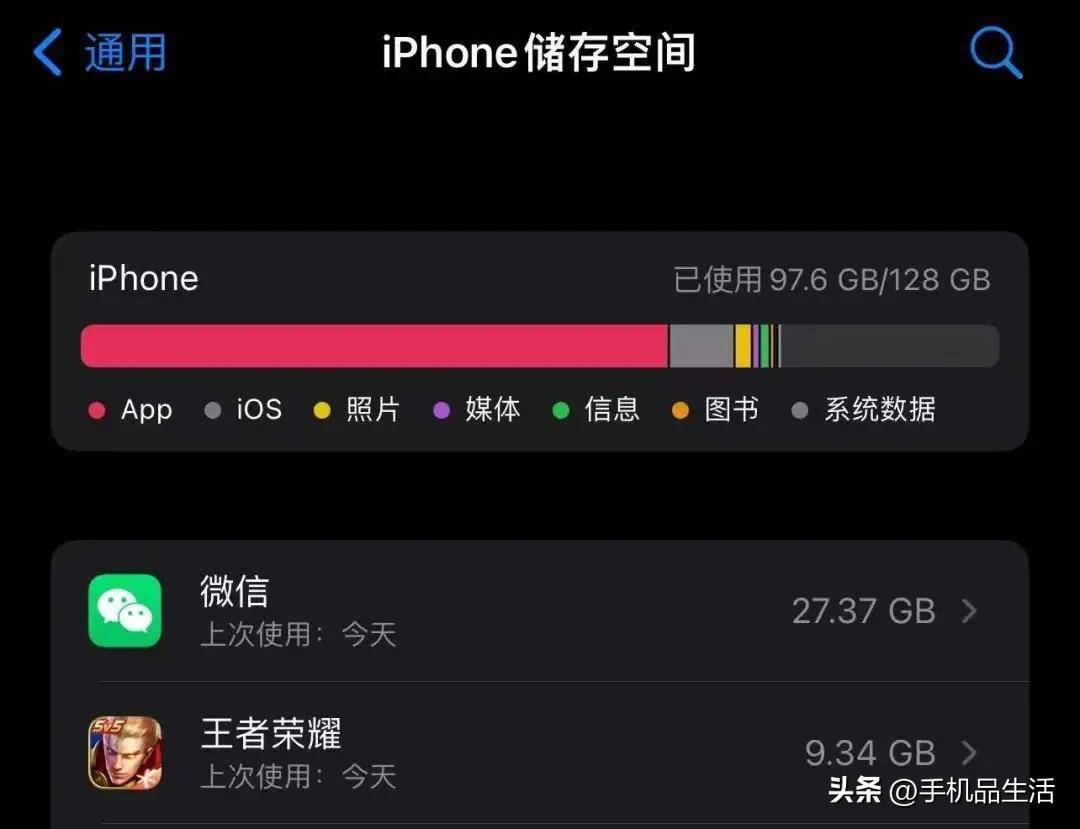 iosqq存储空间清理空间不足=iphone 内存已清理还是大