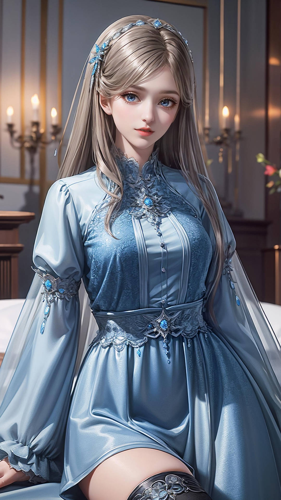 AI国漫女神|《斗罗大陆》宁荣荣4K手机壁纸分享-搜狐大视野-搜狐新闻