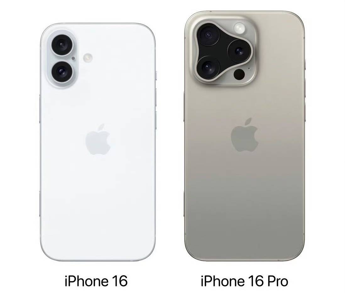 带来的iphone 16 pro高清渲染图显示,这款手机采用了全新的相机岛设计