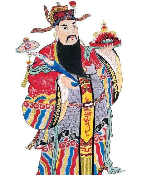 原创小年要送灶神,但北方同时还要迎财神_农村_供品_油灯