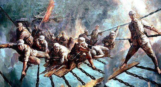 "飞夺泸定桥"并非一件事,而是包含"飞"和"夺"两大事件_川军_敌人_红一