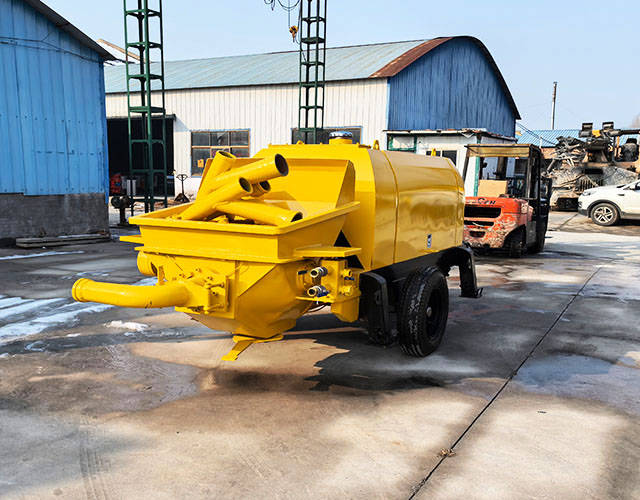 okm-30型混凝土输送泵 细石混凝土喷注一体机 在施工作业中的技术优势