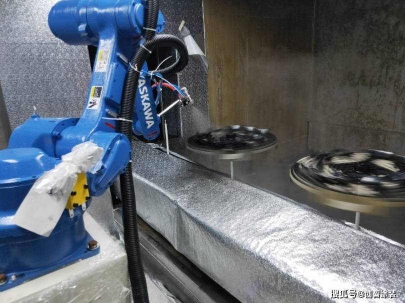 涂装线制造厂家 喷涂线设备 创智品牌_系统_进行_压缩机