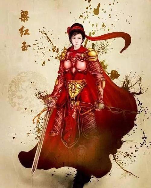 中国历史上十大女将军:个个都是巾帼不让须眉,谁说女子不如男_武丁