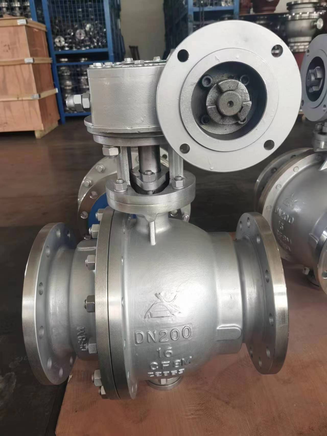 不锈钢固定式球阀用于硫化氢介质杂质多腐蚀严重的天然气长输管线