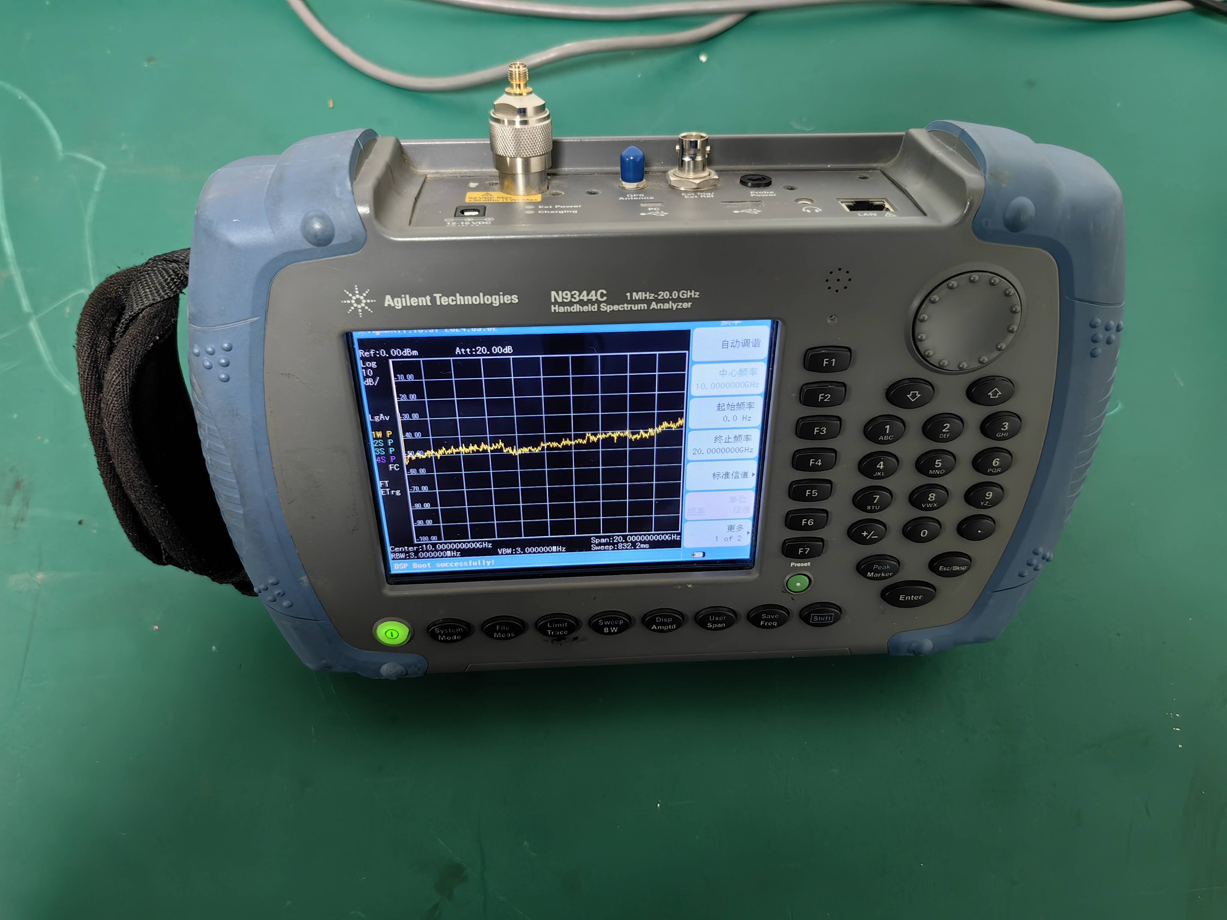 是德科技n9344c手持式频谱分析仪1mhz至20ghz