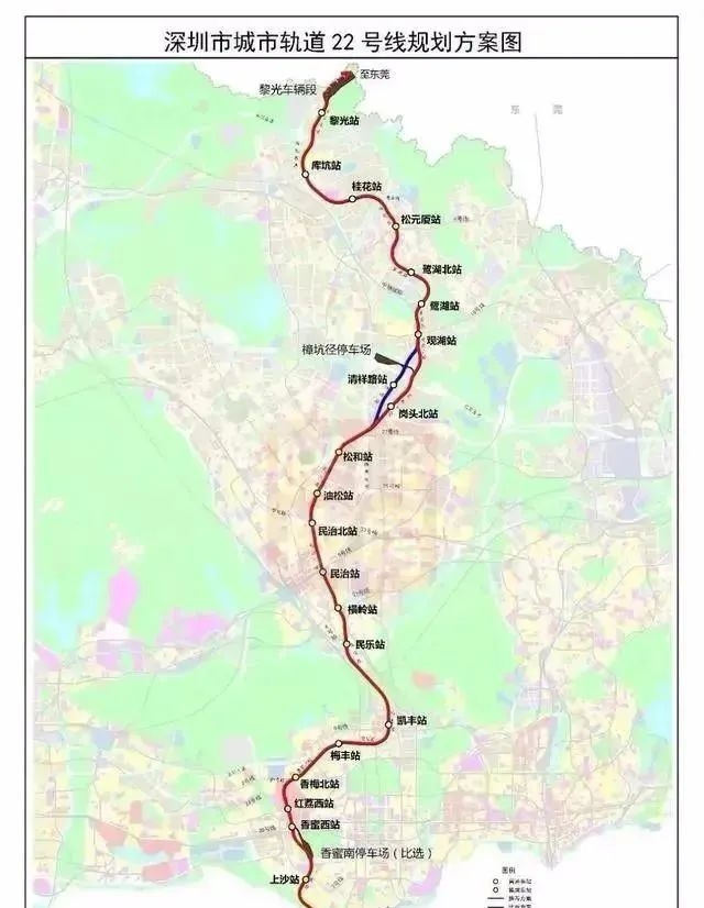 深圳地铁33号线规划图图片