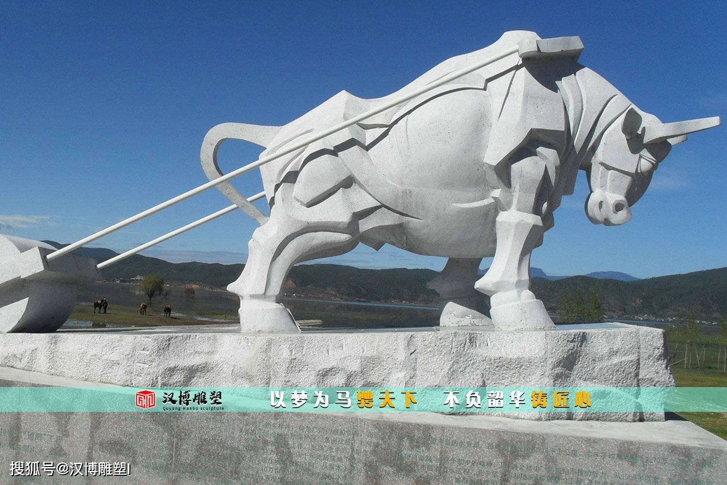 牛雕塑定制,勇往直前的象征意义景_雕像_铜雕_文化