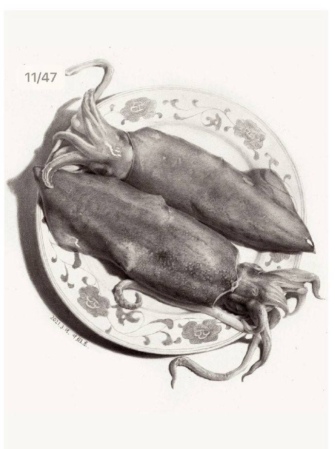 精微素描绘画作品欣赏