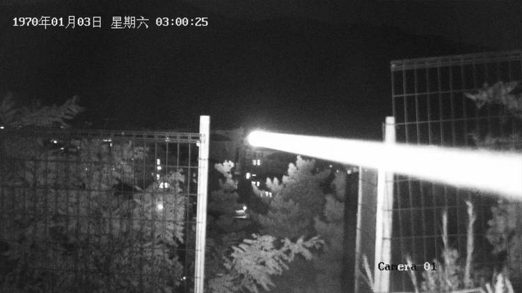 激光监控云台摄像机白天20公里晚上5公里透雾摄像头_夜视距离_夜间