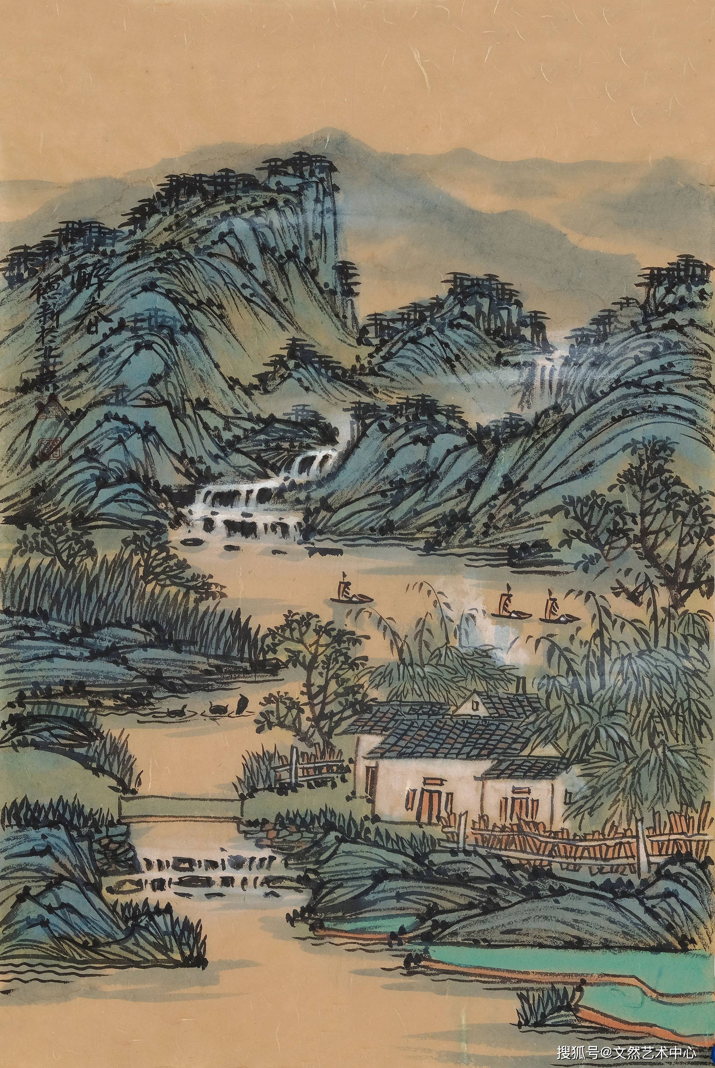 当代岭南重彩山水领军艺术家——曾德新_作品_中国_创作