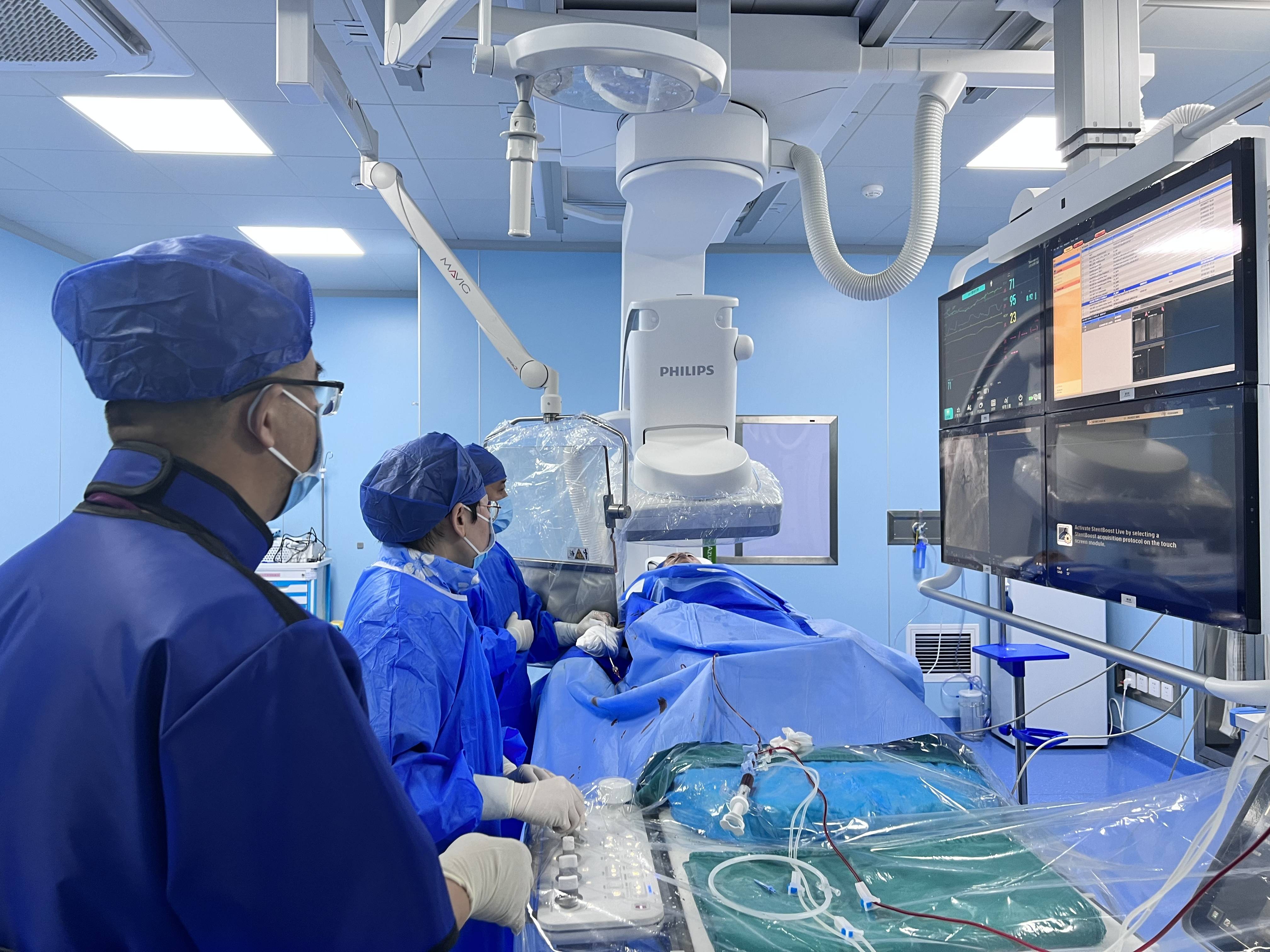 西安工会医院·西安康复医院介入手术室正式开科 迈向心时代新征程