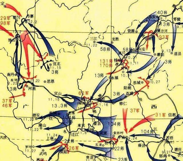 原创桂系军队抗战最大的败笔桂柳会战广西百姓撰联嘲讽粤桂两军