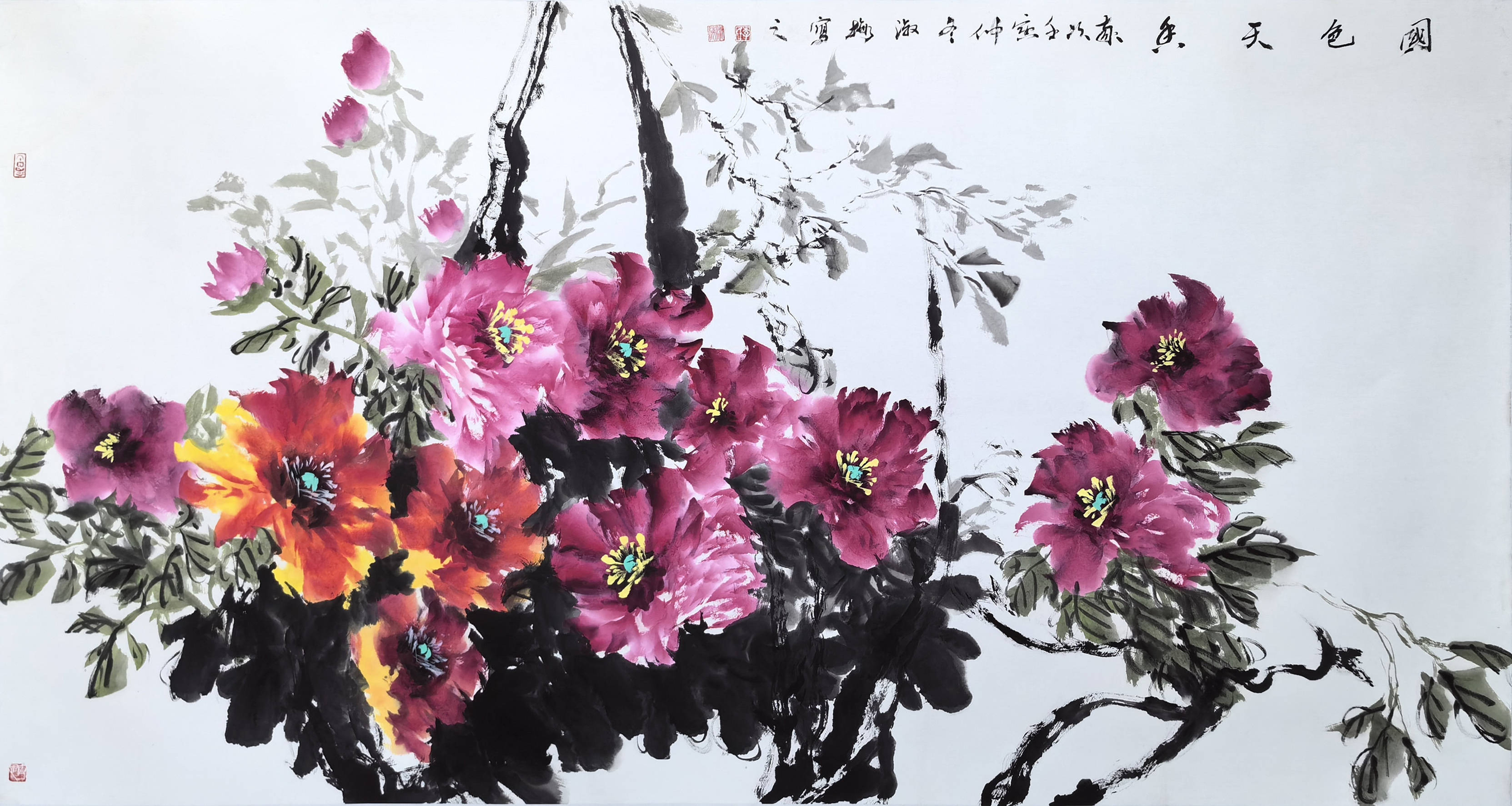 画家李淑梅2024年最具潜力型实力派青年女画家
