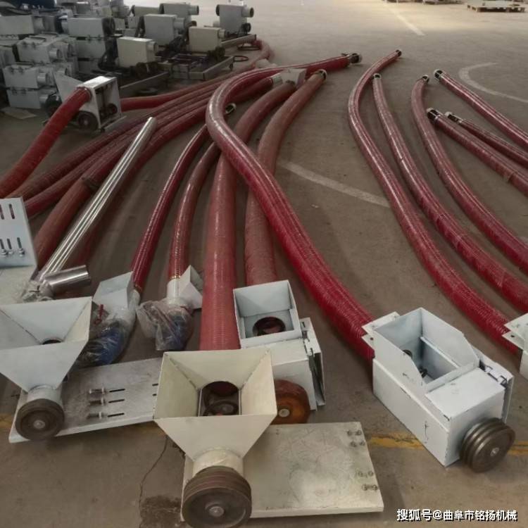 稻谷入仓提升软管抽料机装散粮上车的吸粮机软管水泥粉吸料机