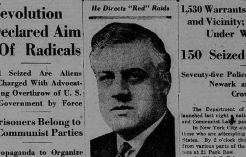 原创美国白道枭雄胡佛统领fbi48年手握无数把柄