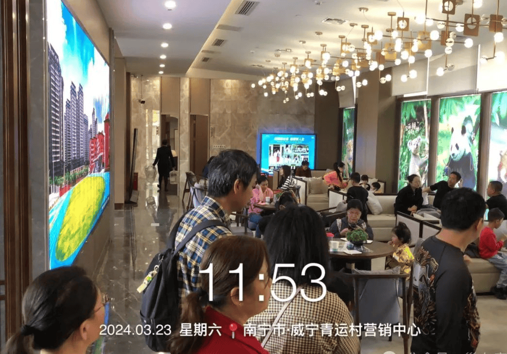 热了新政后首个周末南宁楼市掀起看房潮