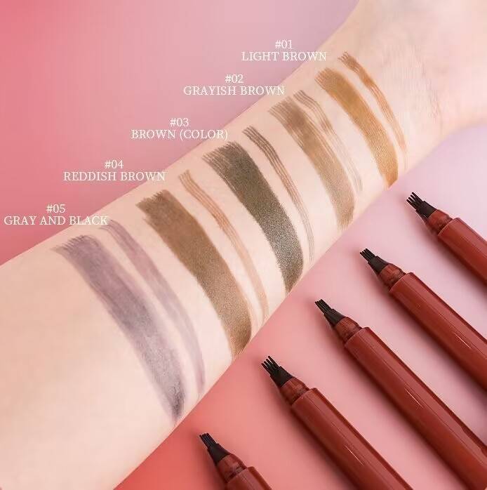 madihah玛蒂哈彩妆野生眉防水不脱妆眉笔代加工四分叉