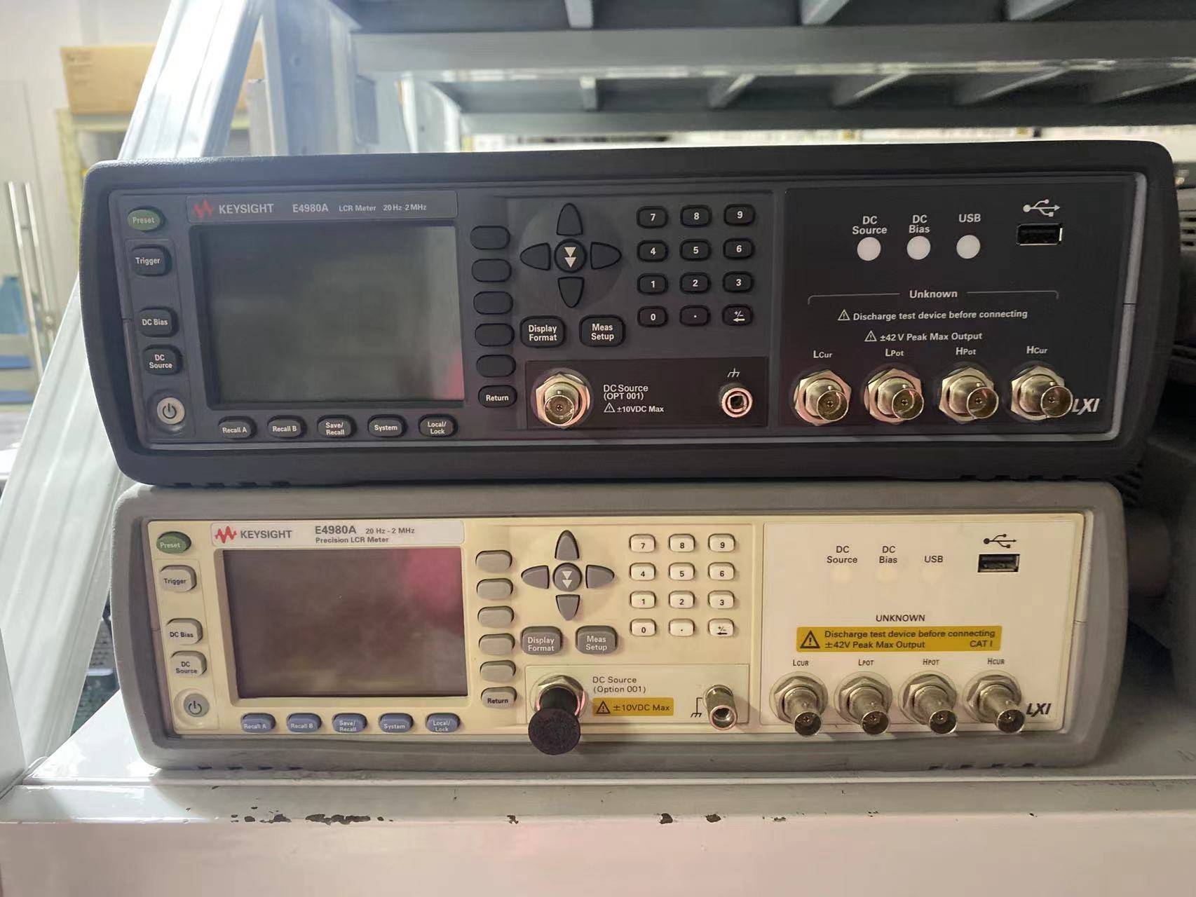 是德安捷伦e4980ae4981a电桥lcr测试仪