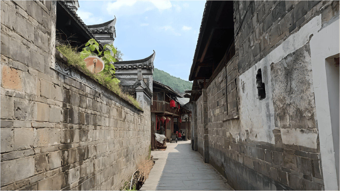 湖南怀化会同高椅村仿佛置身世外桃源