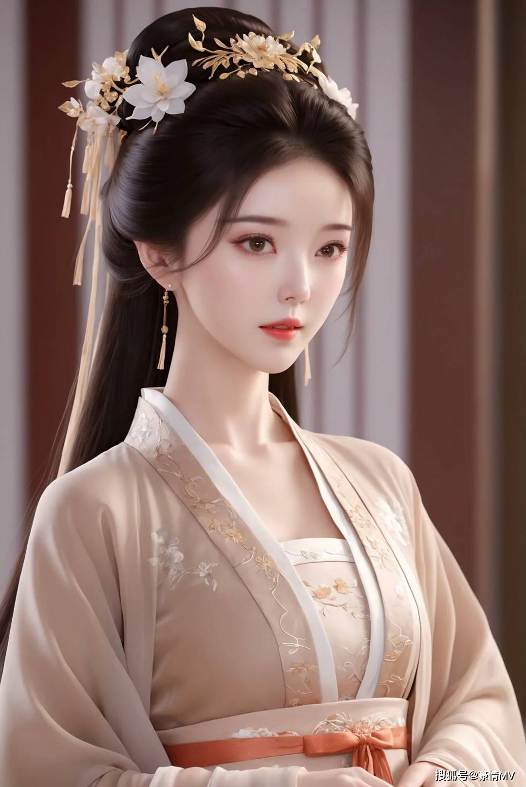 ai绘就古韵之美古装美女惊艳时光重塑古典风韵