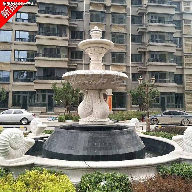 几种常见石雕喷泉样式
