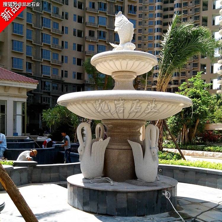 几种常见石雕喷泉样式