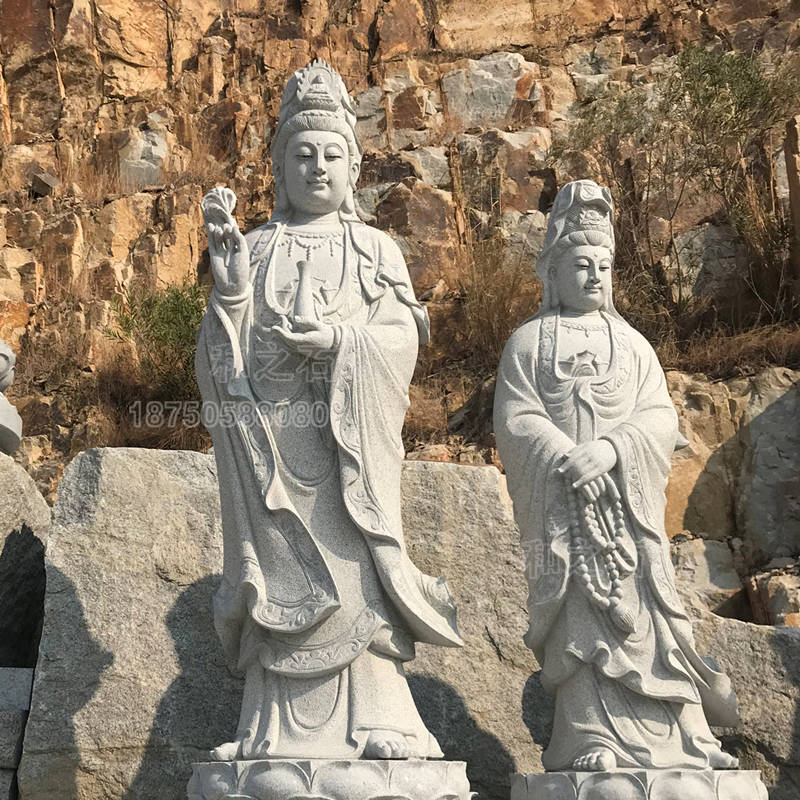 适合居家供奉的石雕观音菩萨像长什么样