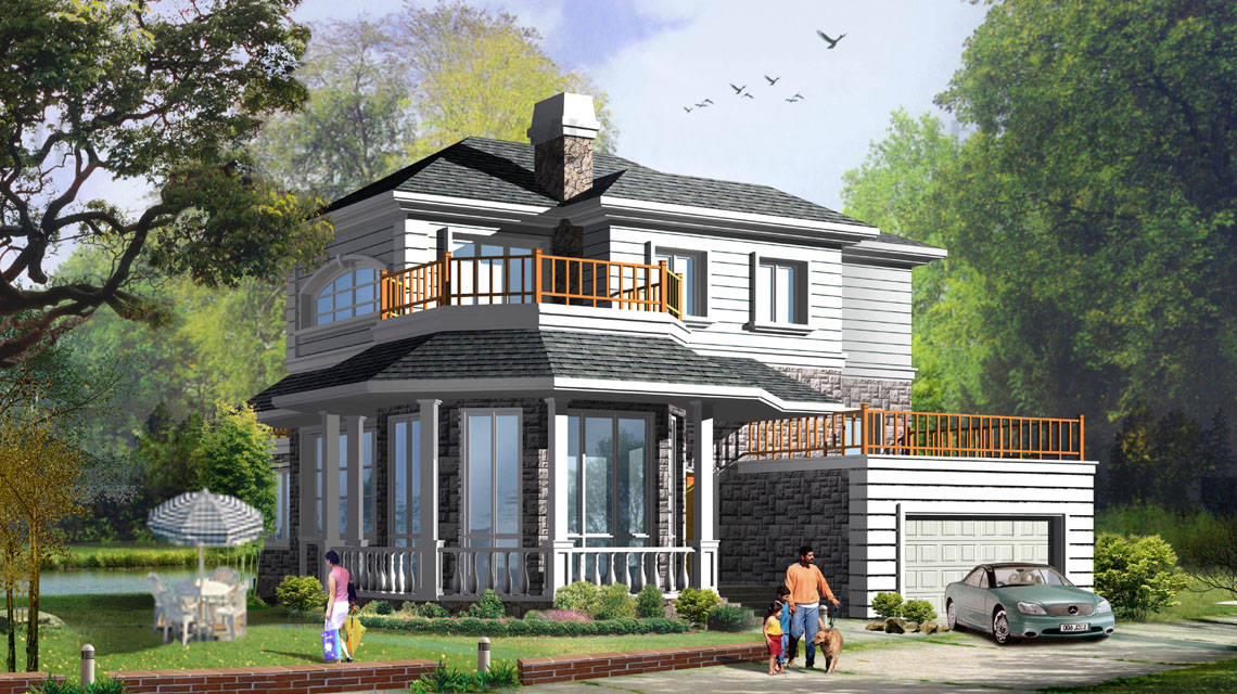 九钢绿建重钢别墅现代建筑形式对居住理念的革命性变革