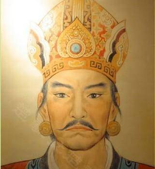 第四位皇帝李乾顺.李乾顺是李秉常的长子,他即位的时候只有三岁.