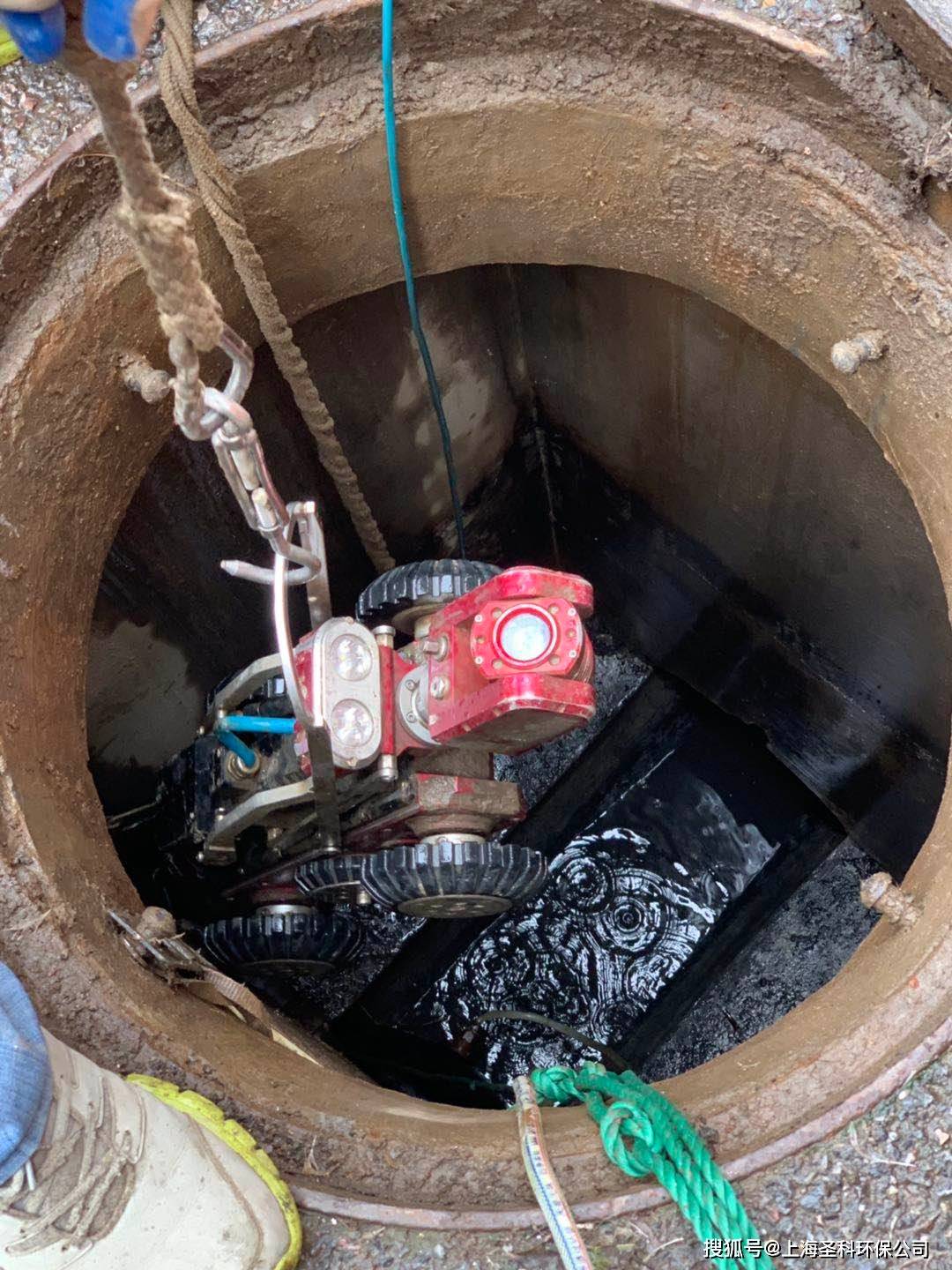 上海下水管道cctv检测污水管道清於检测工厂管道qv检测排查