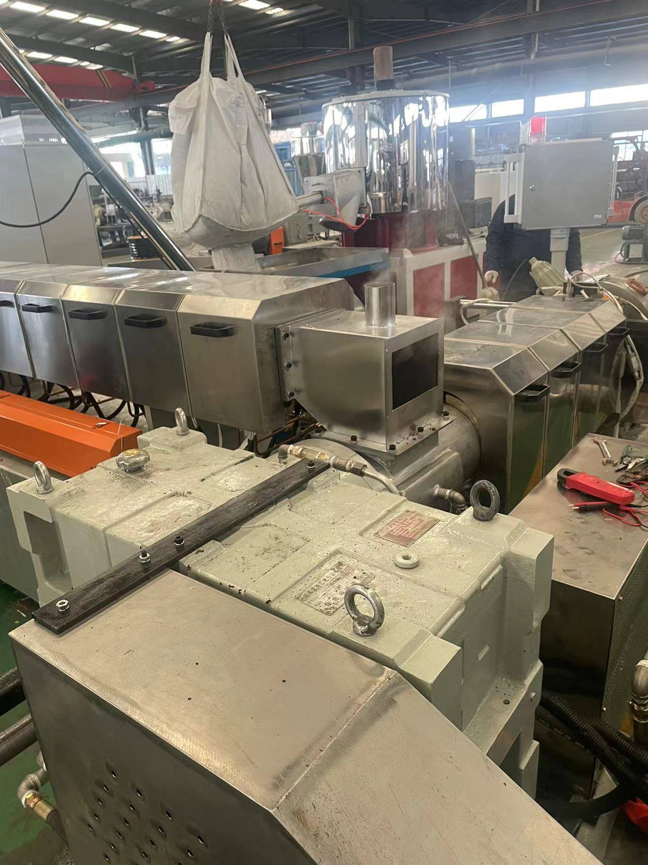 eva发泡鞋底料造粒机