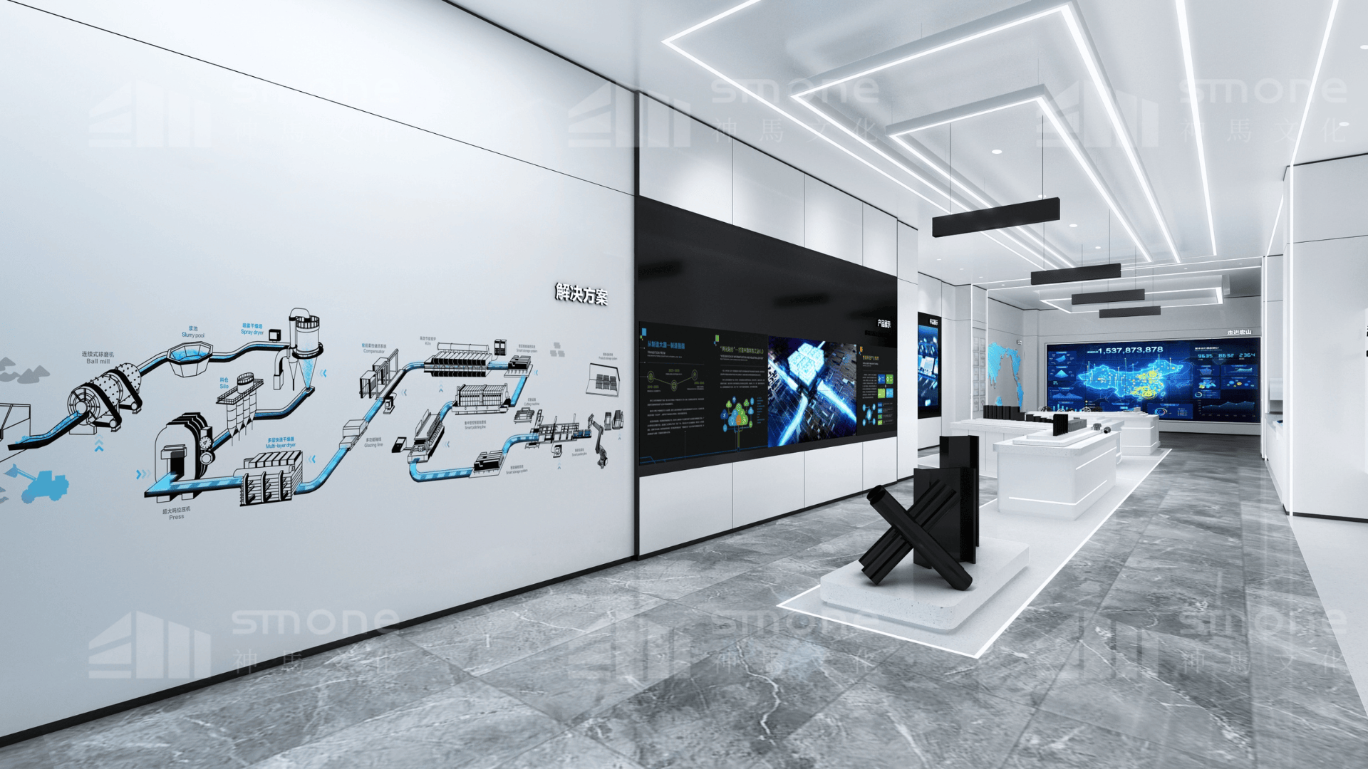 制造业品牌展厅展厅装修吸引更多客户的秘诀