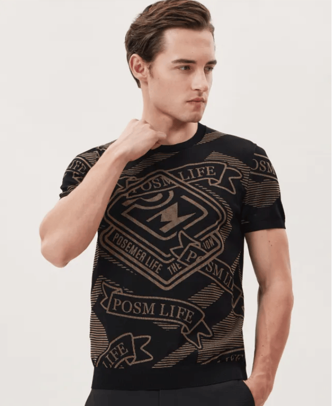 春夏横机时尚之选posemer堡马男装针织衫启航自在出游之旅