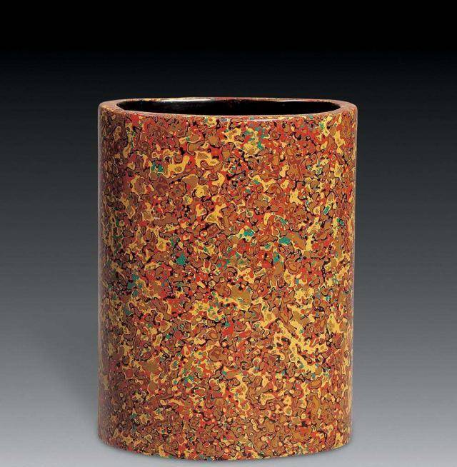 超写实的犀皮漆器_的表面_工艺_唐朝犀