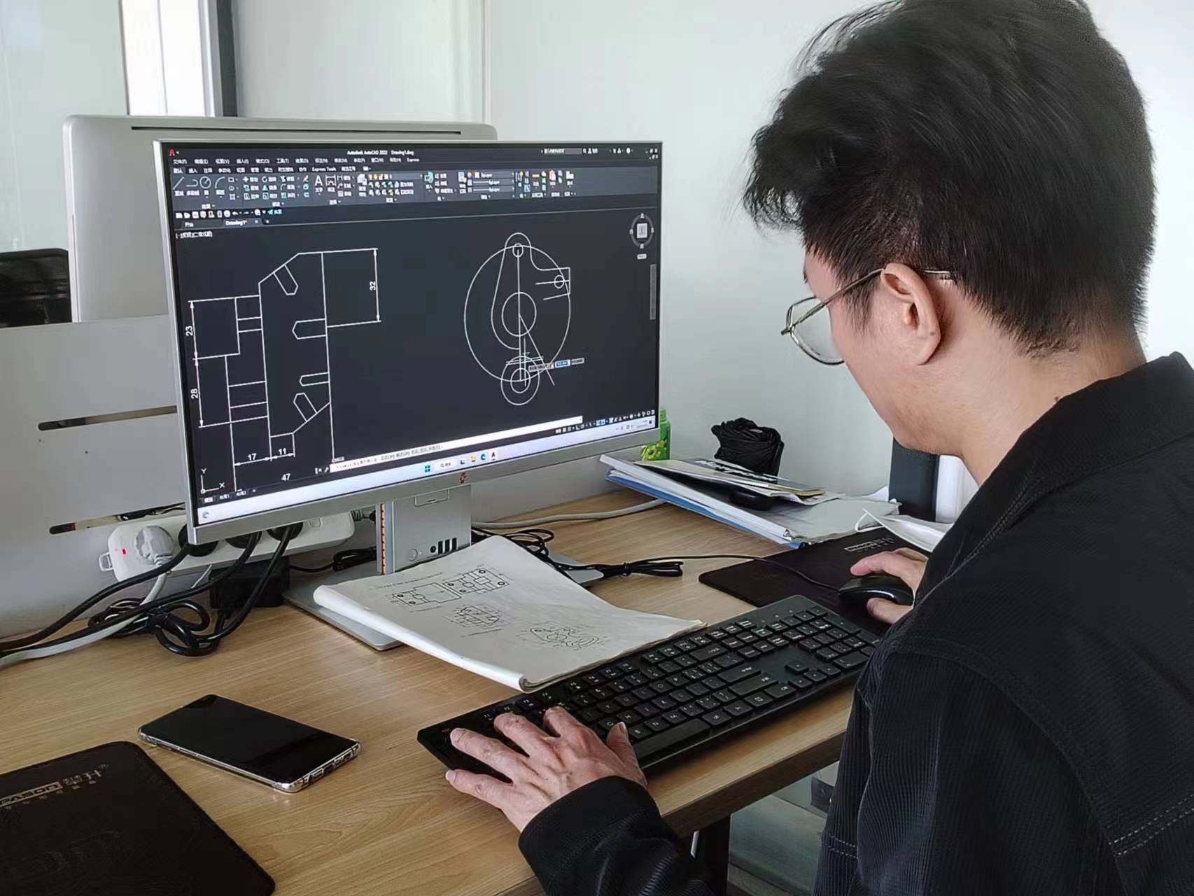 cad难学吗自学可以吗大岭山酷睿教育电脑培训中心