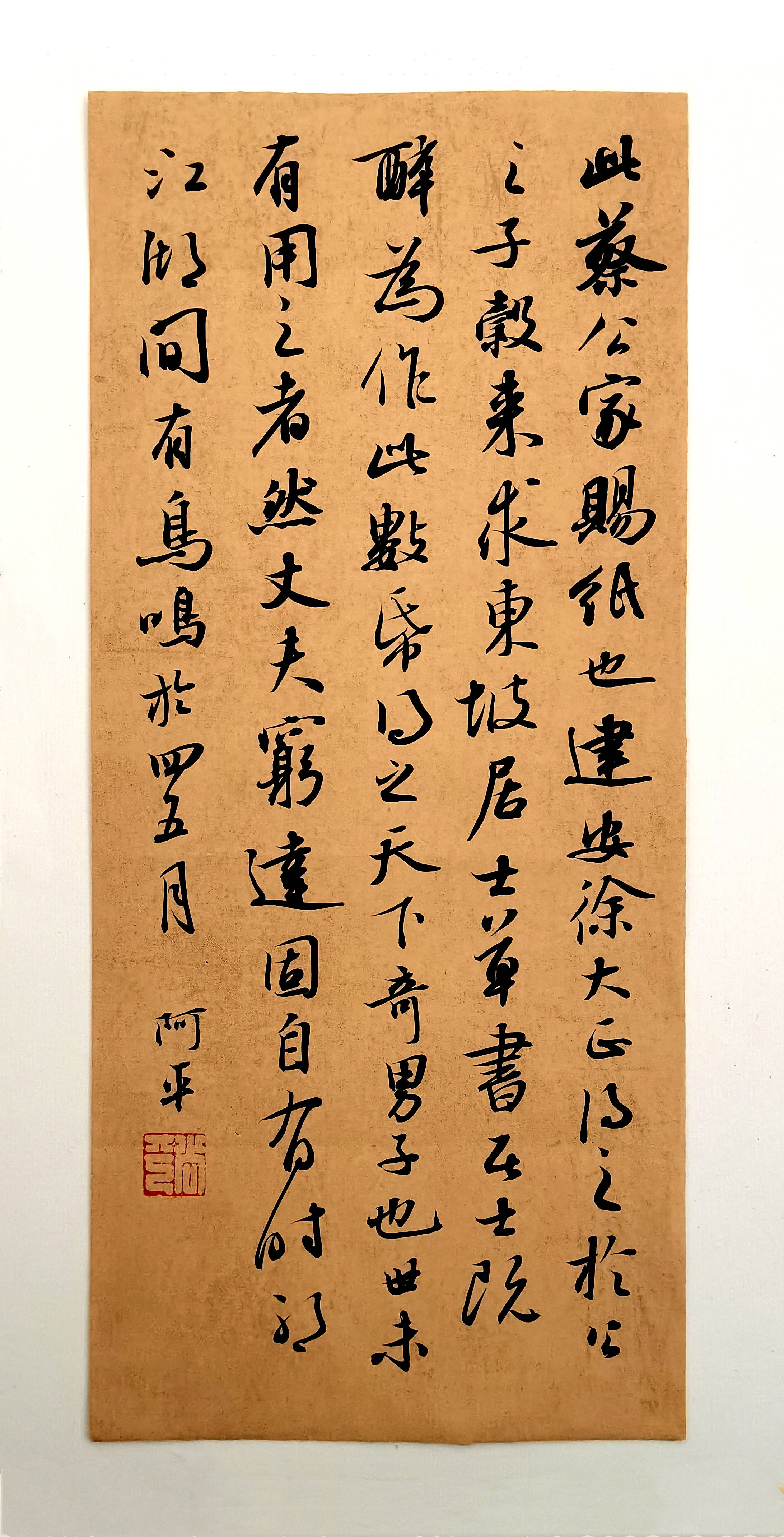 喜讯安徽舒城河棚镇书画院徐尚平作品入选全国第十三届书法篆刻作品展