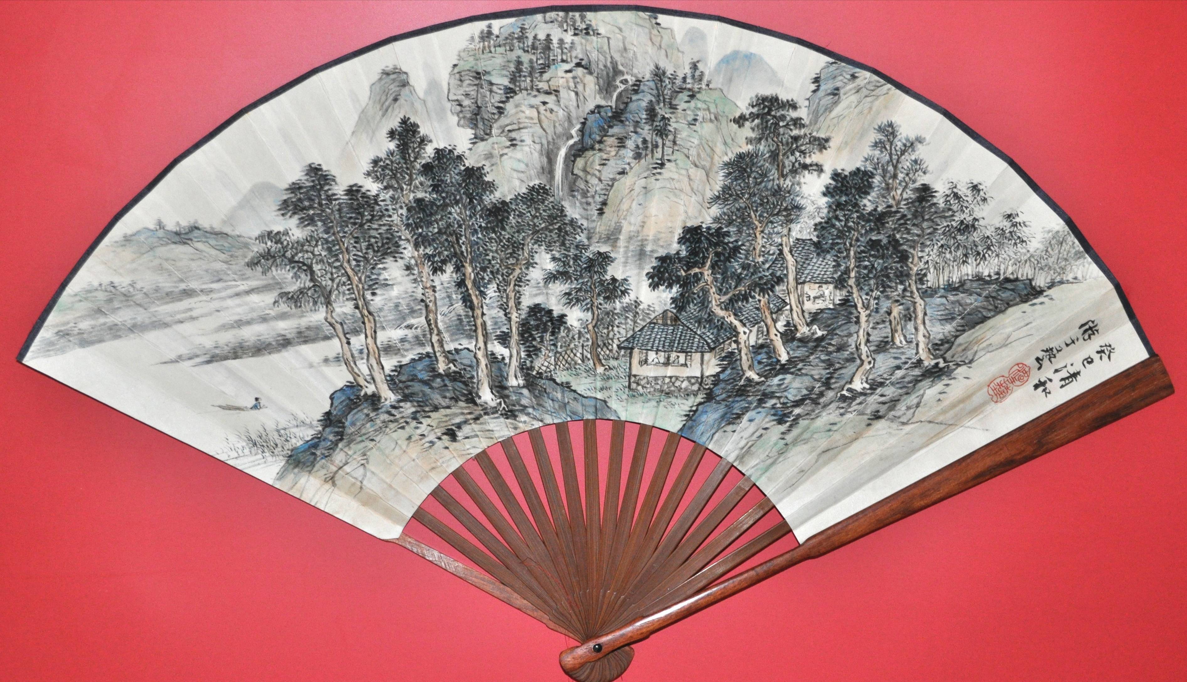 著名画家游于艺老师作品被大会堂收藏