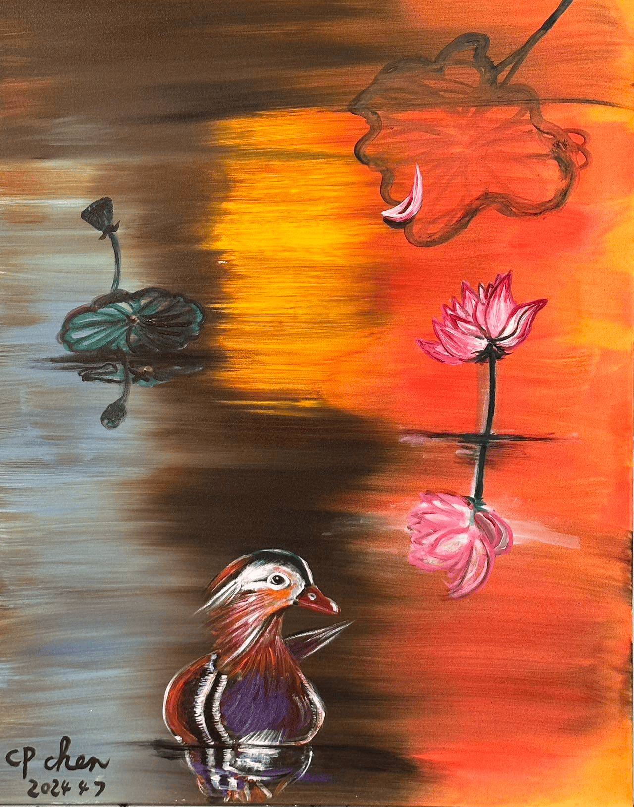 画布 acrylic paint 丙烯颜料 2024年the color of silence寂色画布