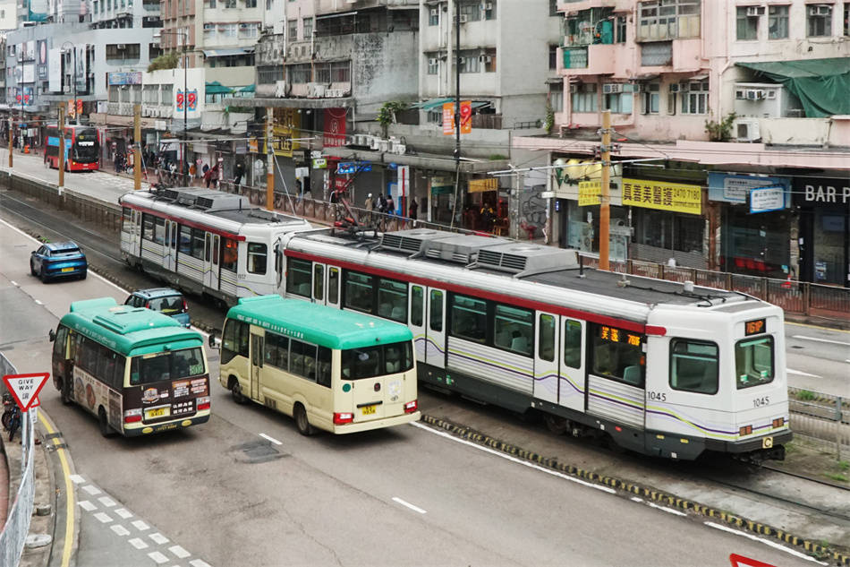 原创香港元朗坐落新界的一座珠三角的旧市镇
