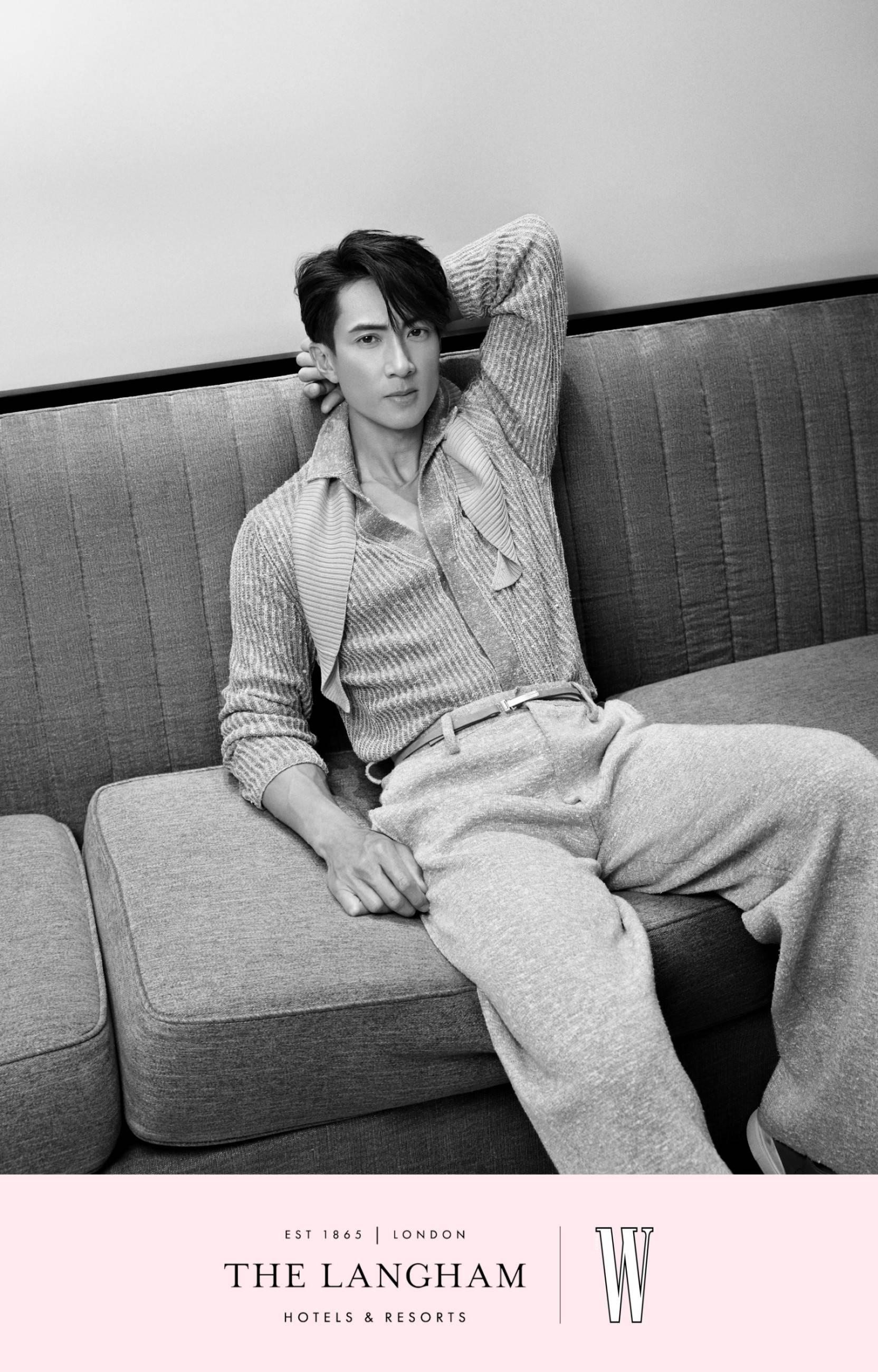 吴尊《w中文版》大片释出 流彩熠动间展绅士姿态