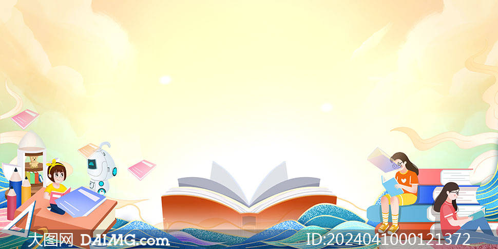 中国风展板背景模板 | 中式海报背景_psd_daimg_com