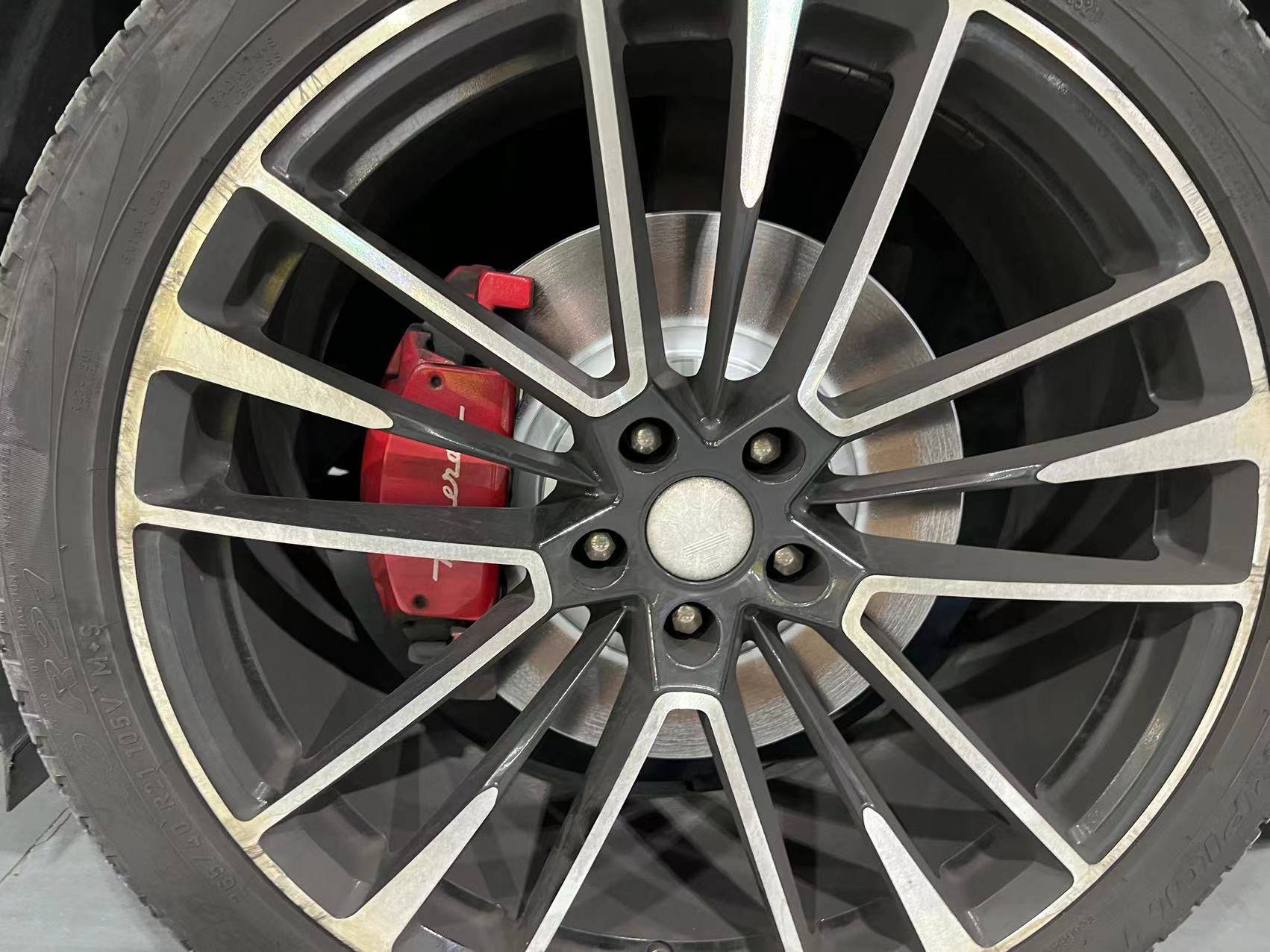 玛莎拉蒂levante莱万特更换wesparke刹车盘 刹车片