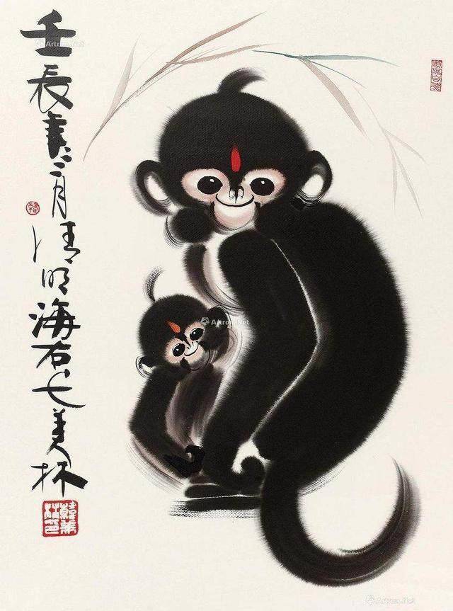 原创福娃之父韩美林不仅画娃82岁还生娃当爹连齐白石也甘拜下风