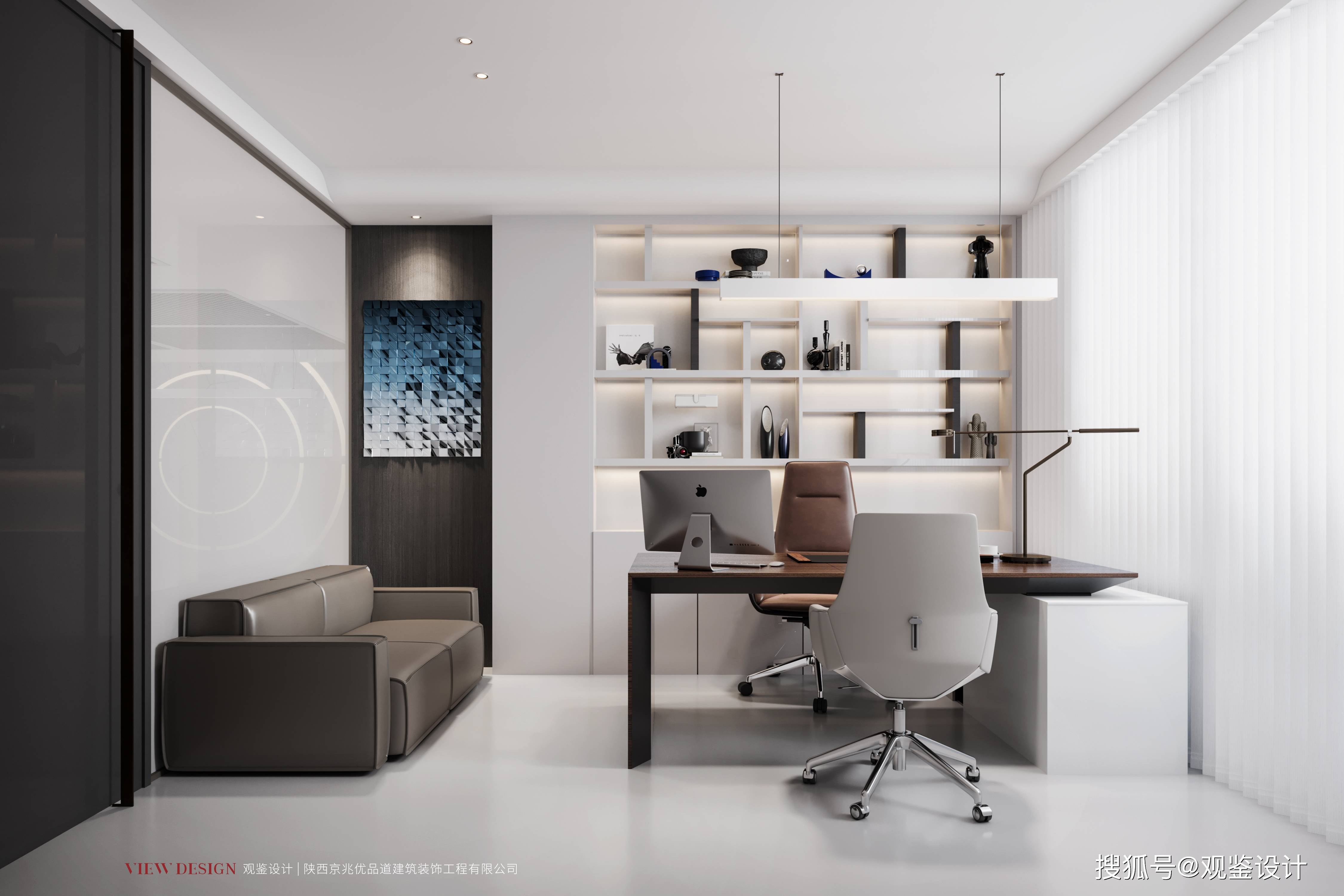 灯光是表达科技感的关键因素之一,它以其特殊的视觉效果在