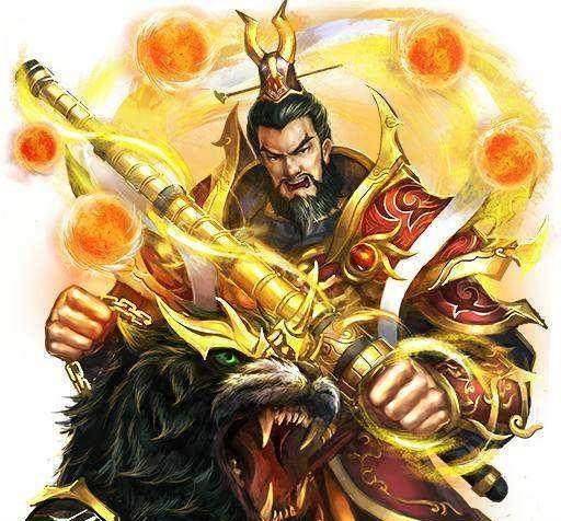 此狗是哮天犬原型牛头豹纹形象狰狞却是象征丰收的神兽