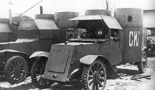 简单粗暴皮实耐用俄国与波兰共同青睐的英国奥斯汀装甲车