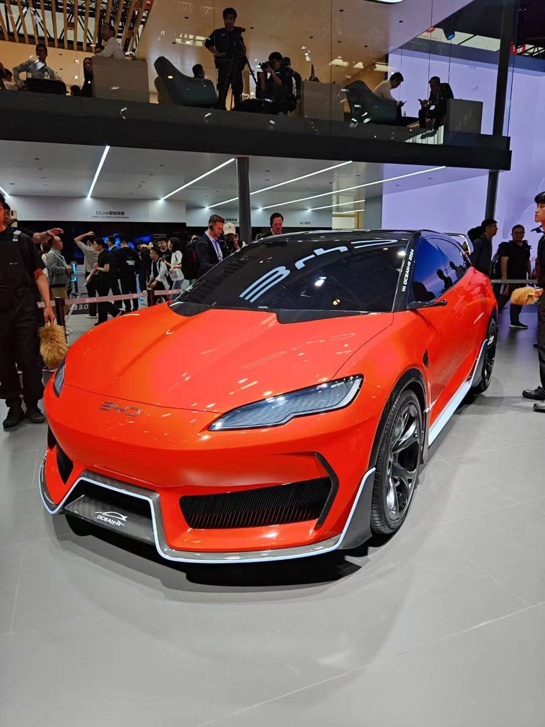 海洋灵感与科技融合,比亚迪ocean-m概念车引领新一代设计潮流!