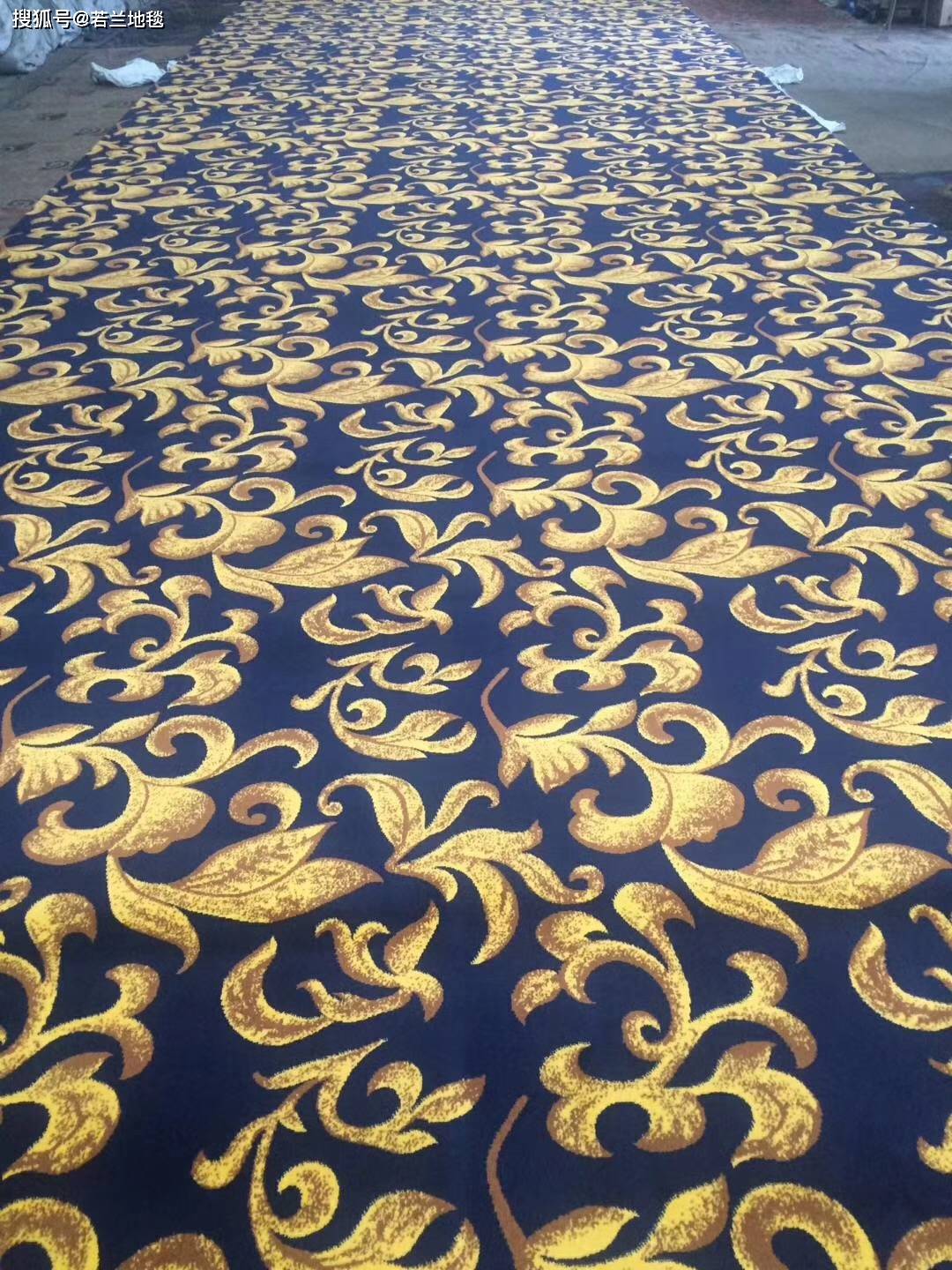 上海威尔顿地毯工厂现货批发 若兰地毯 酒店过道来图可定制 包安装