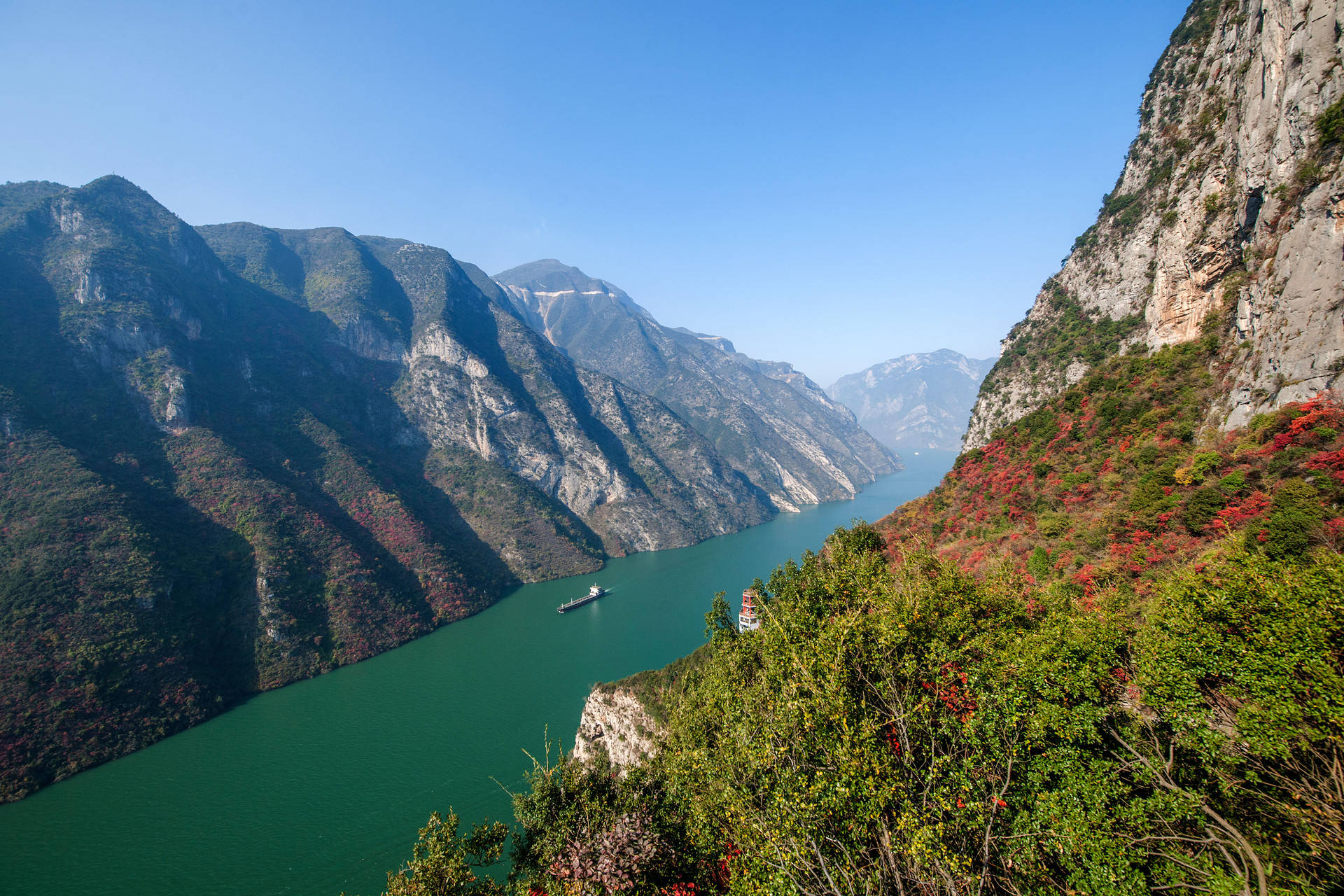 长江三峡神女峰介绍图片